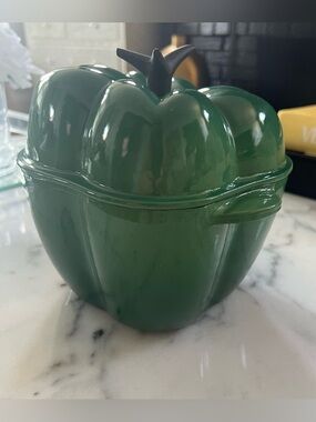 Rare Le Creuset Bell Pepper Cocotte • Made in France • Discontinued
